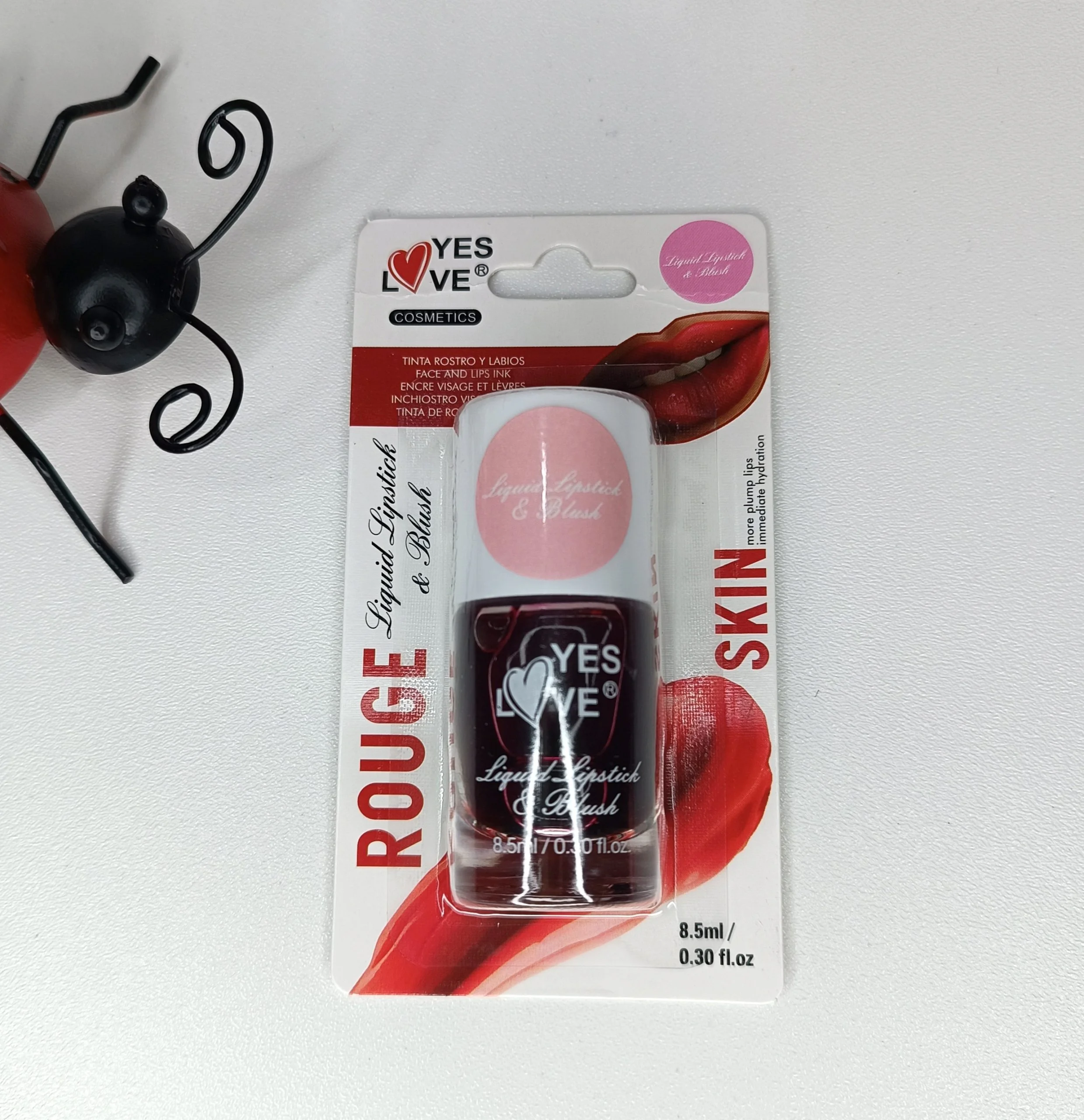 Tinte Rostro y Labios Formato Esmalte con Brocha 1 Tinte Rostro y Labios Formato Esmalte con Brocha