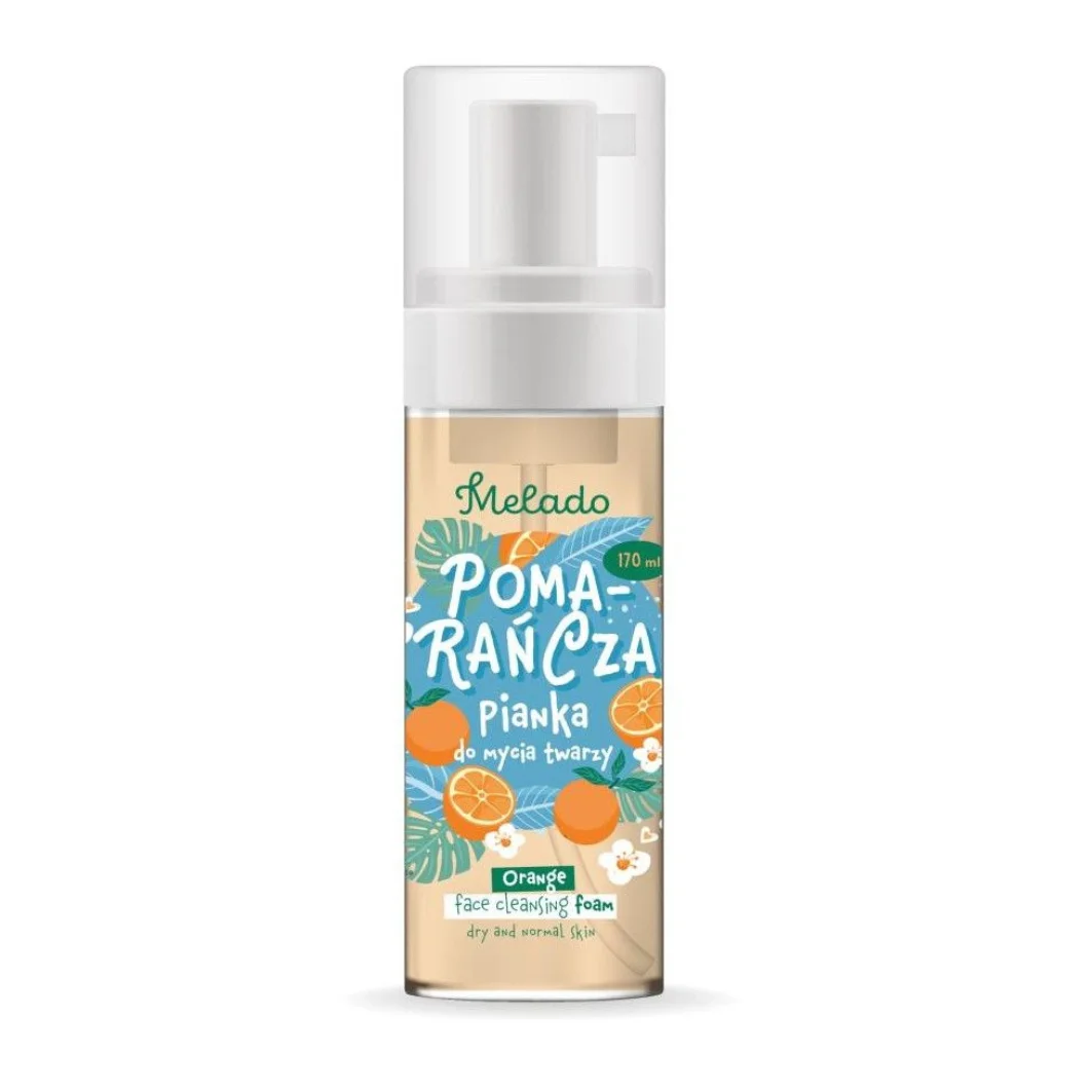 Limpiador Facial Piel Normal y Seca Naranja - Melado 1 Limpiador Facial Piel Normal y Seca Naranja - Melado