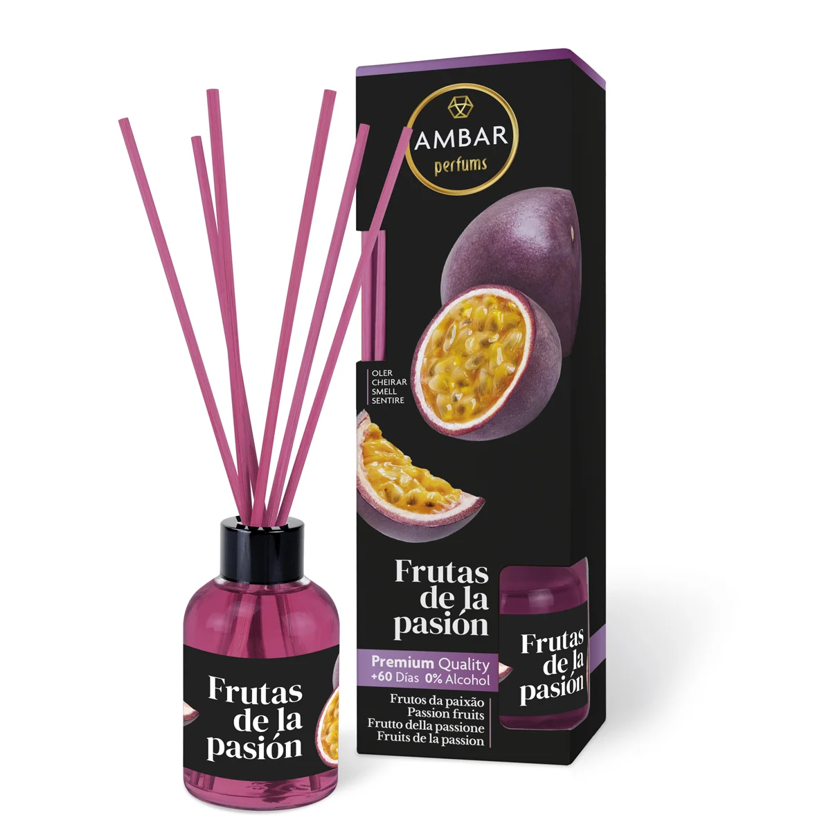 Ambientador Mikado Frutas de la Pasión - Ambar 1 Ambientador Mikado Frutas de la Pasión - Ambar