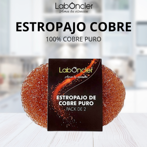 Estropajo Cobre Puro LabonCler